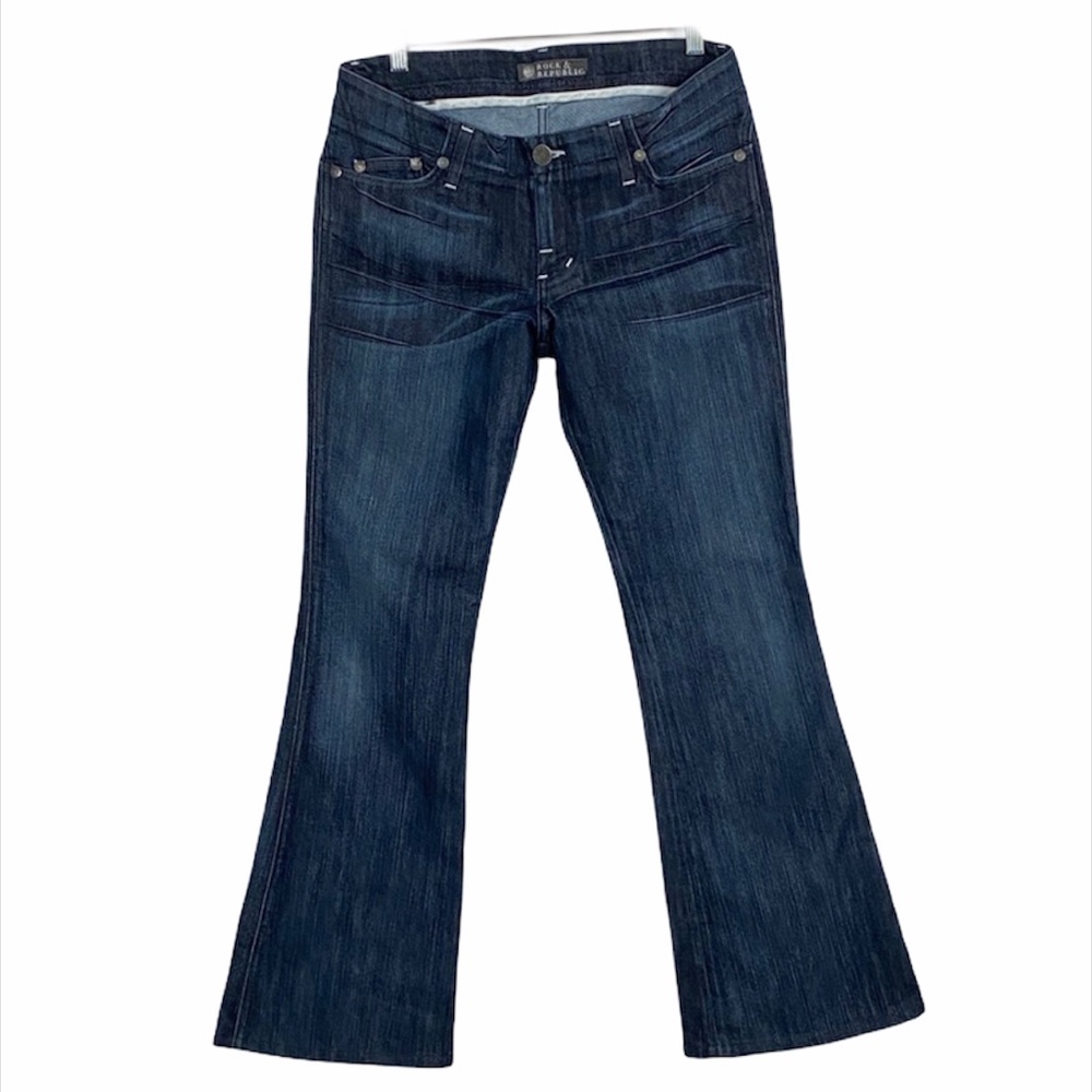 Rock & Republic Dark Wash Flare size 29 jeans